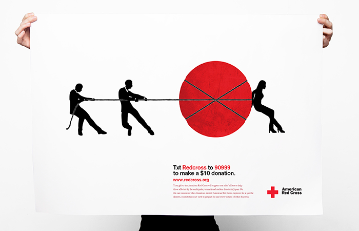 Japanase Relief Poster
